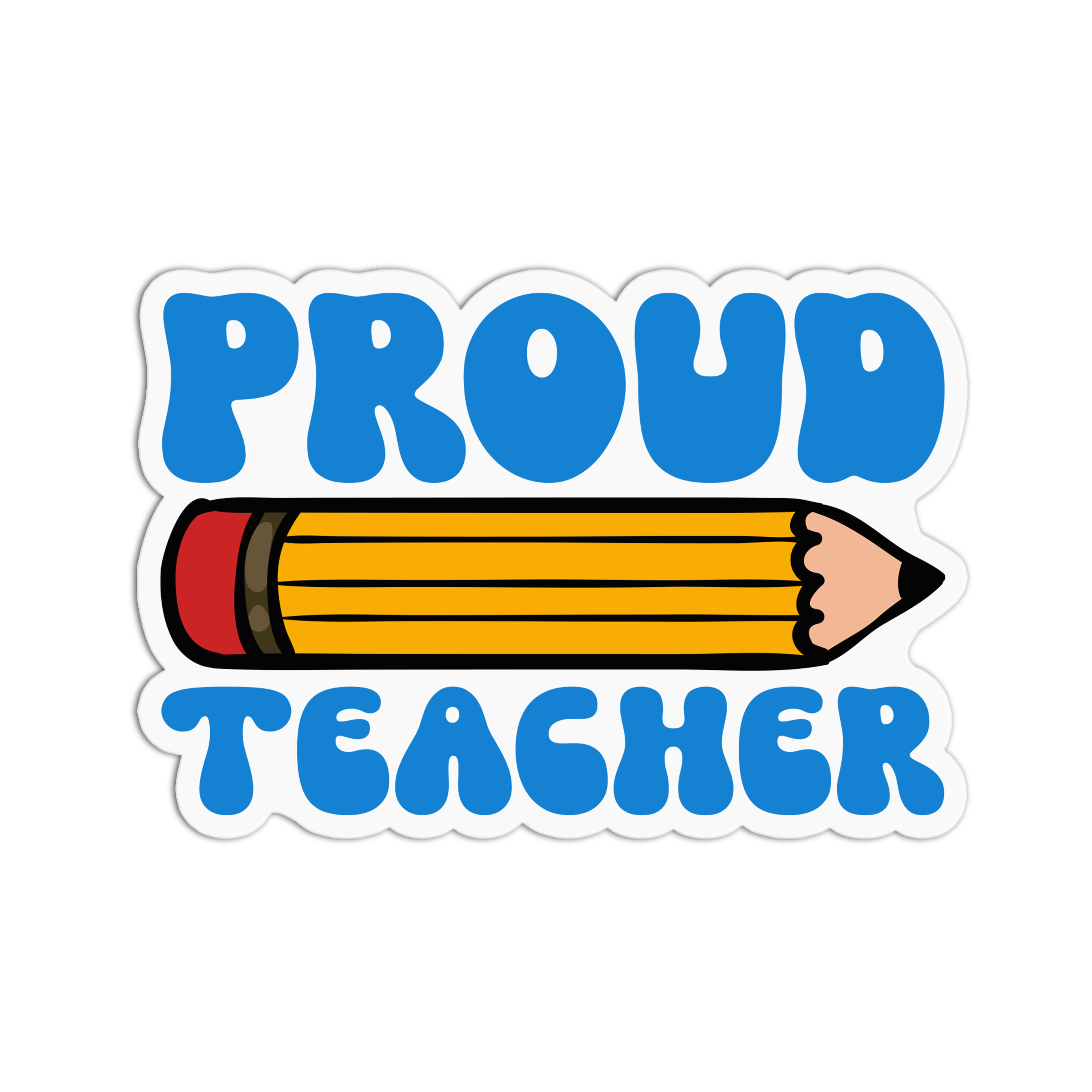 Proud Teacher Stickers – GirlsPrintingHouse